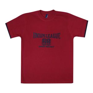 T-Shirt Herren Union League rot DAVE´S Übergröße