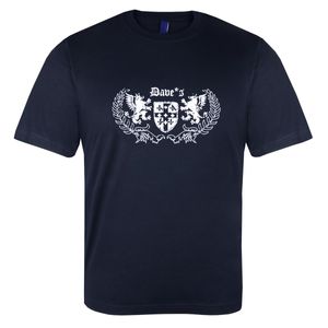 T-Shirt Dave`s in dunkelblau Übergröße