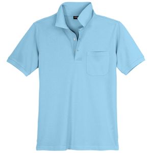 Poloshirt Übergröße hellblau Piqué Redfield Ralph