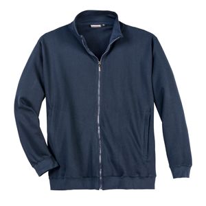 Adamo Fashion Sweatjacke navy Übergröße