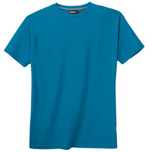 North Latitude blau Basic T-Shirt Übergröße