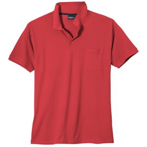 North 56°4 by Allsize rotes Poloshirt Übergröße