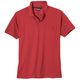 North Latitude rotes Poloshirt Übergröße
