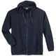 Adamo Fashion Kapuzen-Sweatjacke navy Übergröße