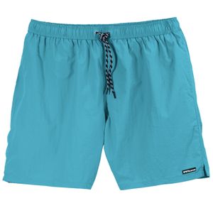 North Latitude Badeshorts cyanblau Übergröße