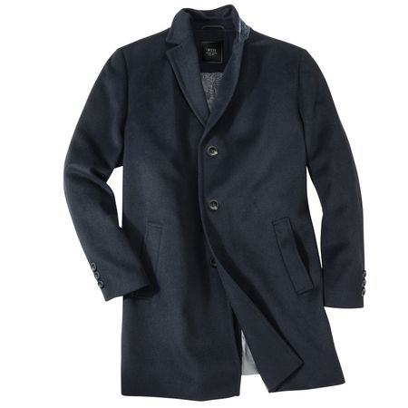 Weis Woll-Kurzmantel Köln marine Übergrößen