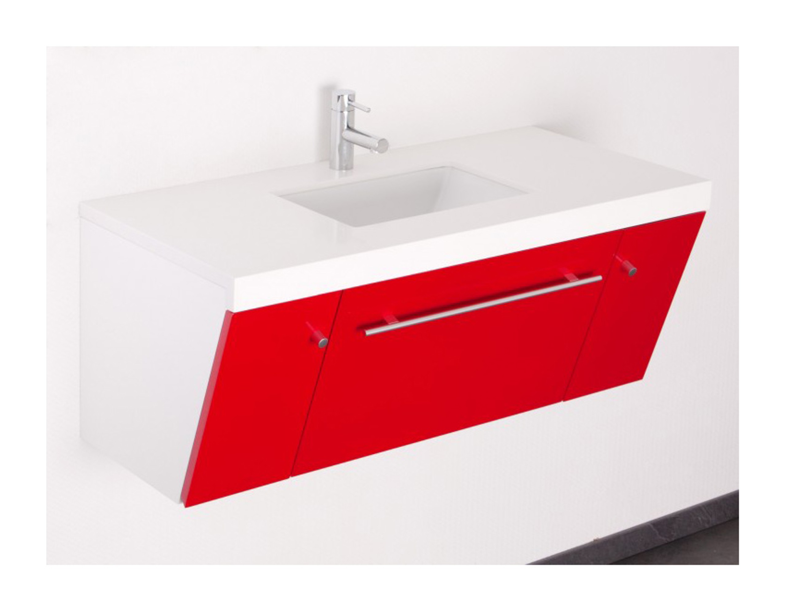 badmobel rot, mybath badmöbel-set estrella 100 cm rot badmöbel badmöbel-sets, Design ideen