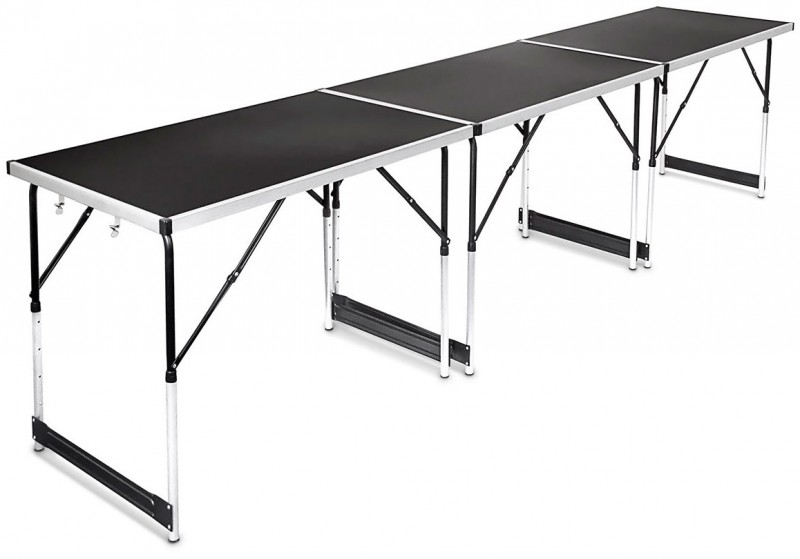 Mehrzwecktisch KLAPPTISCH Universaltisch höhenverstellbar 100×60cm 3er