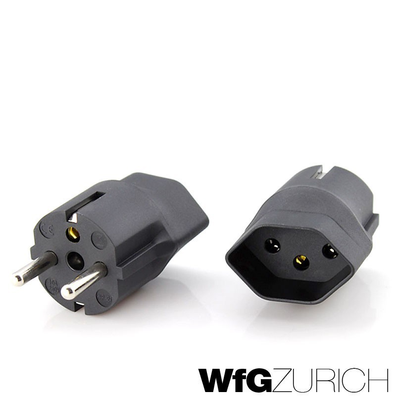Schweizer Steckeradapter 2er Pack - UK Auf Schweiz Reiseadapter 250V 10A
