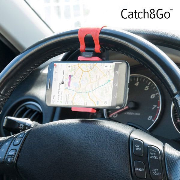 Catch&Go AUTO-HALTER Lenkrad Handyhalterung