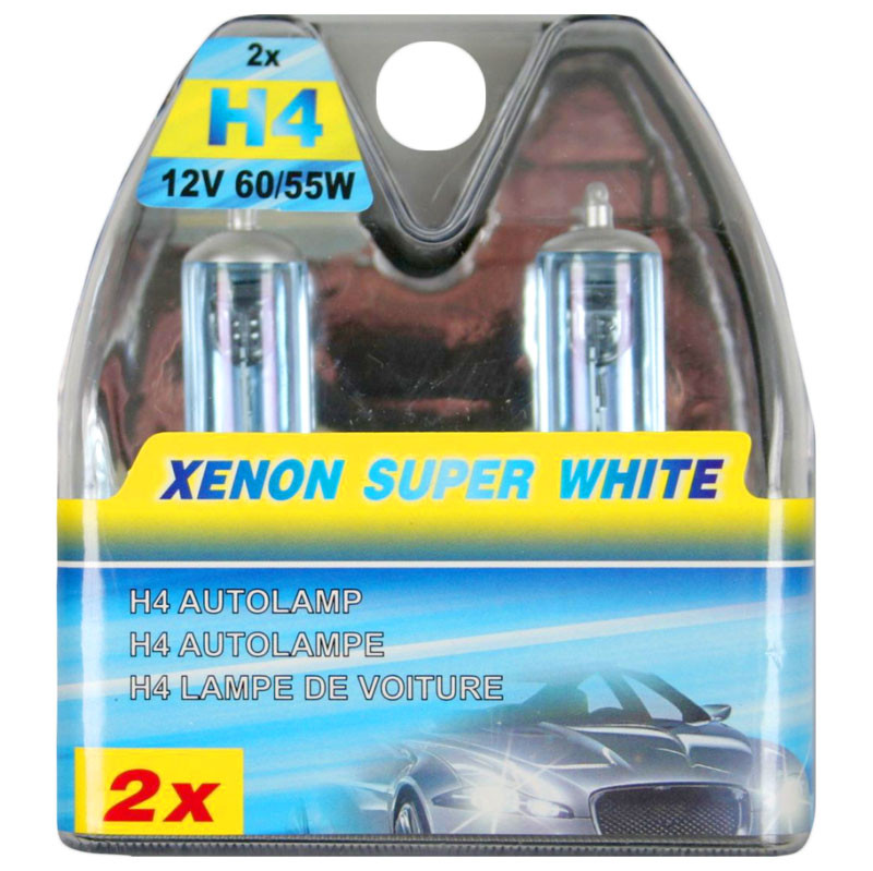 2 Stk. h7 Xenon super weiss AUTO SCHEINWERFER Lampen Licht Autobeleuchtung  Autolampen Abblendlicht Fernlicht 12 Volt 55 Watt
