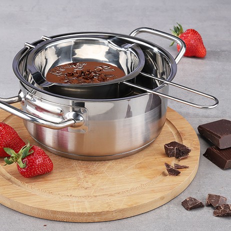 Szaboviktoria Wachsschmelzer 900ml - Edelstahl Schmelztopf Mit Löffel