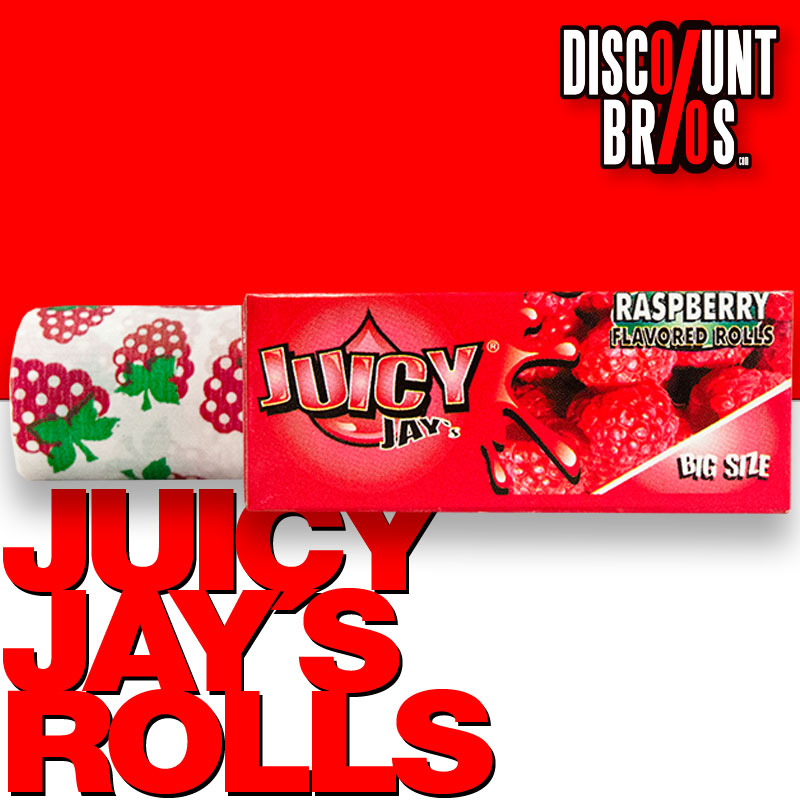 RASPBERRY Juicy Jay ROLLS mit Geschmack BIG SIZE Papers Rolle