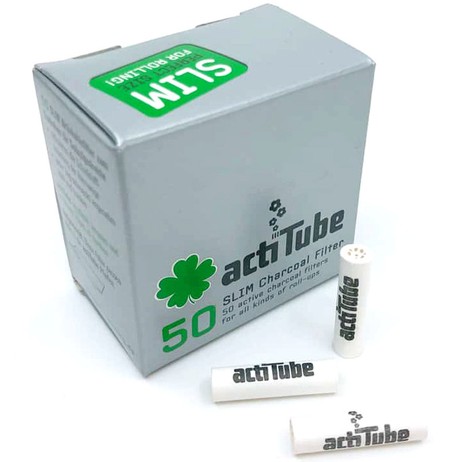 10 × 50 Stk. TUNE ActiTube Aktivkohlefilter 7mm SLIM 10 × 50 Stk. TUNE ActiTube Aktivkohlefilter 7mm SLIM