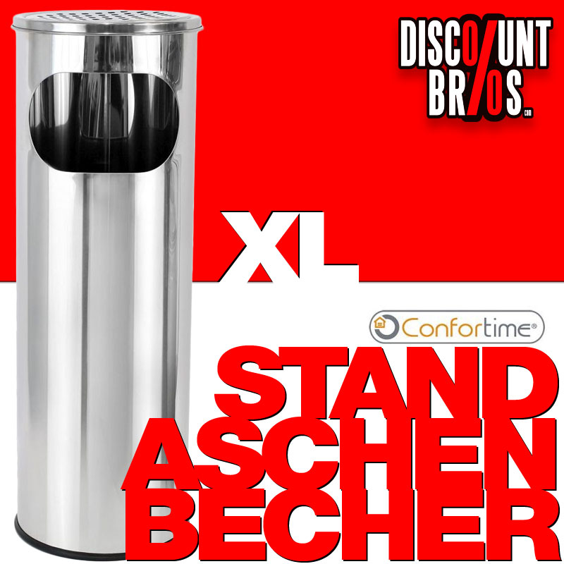 XL STAND-ASCHENBECHER Aschenbecher für Müll- und Zigarettenabfälle