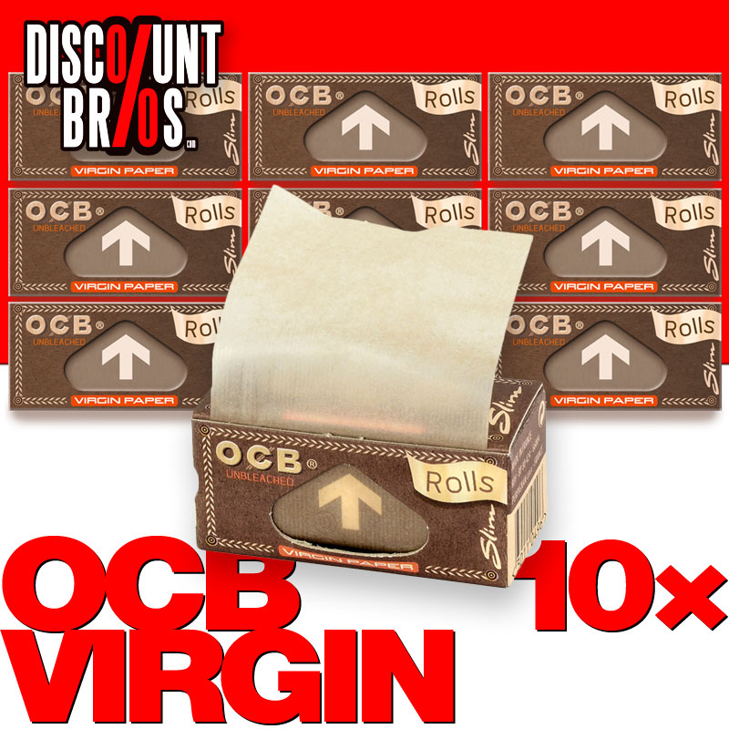OCB Rolls Virgin Unbleached