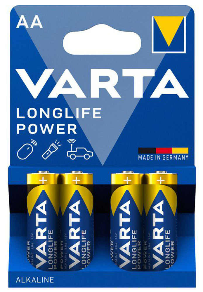 VARTA 4906 Longlife Power Batterien AA Mignon LR6 40 Stück High Energy