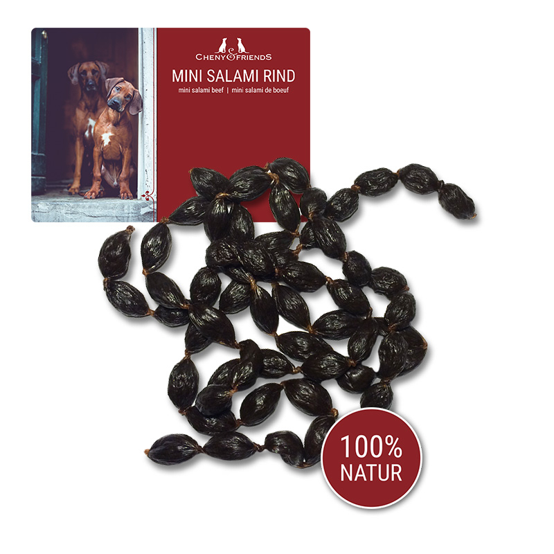Mini-Salami für Hunde