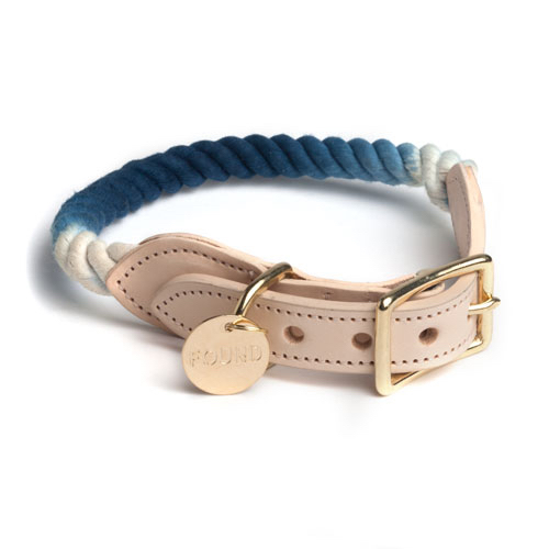 Found My Animal: Tau-Halsband Indigo/blau