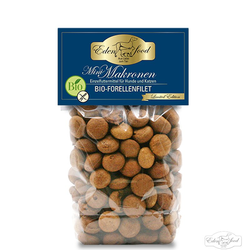 Edenfood Bio-Makronen Forellenfilet