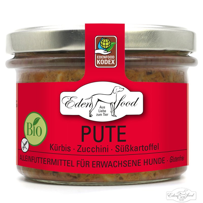 Edenfood - Bio-Pute Menü 2 mit Kürbis und Süßkartoffel