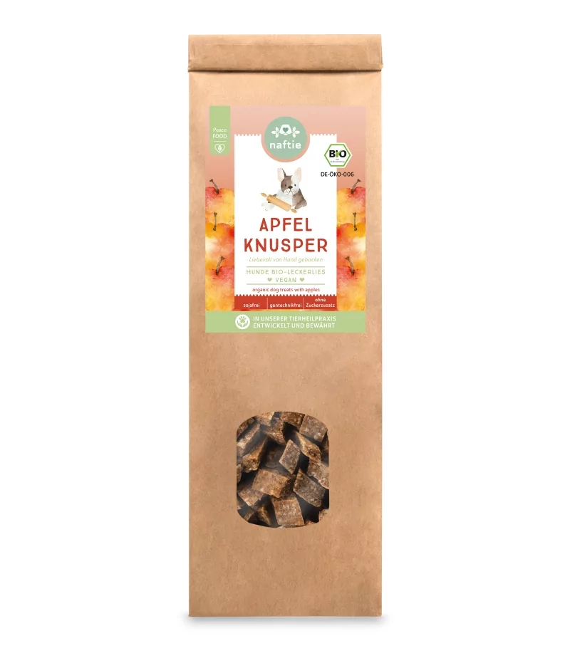 Bio Apfel Knusper Leckerli