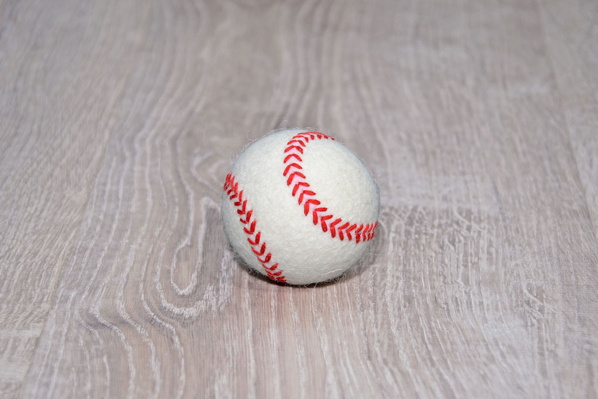 Baseball aus Filz