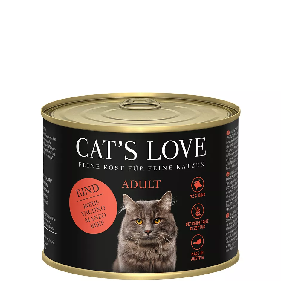 CAT'S LOVE Rind pur