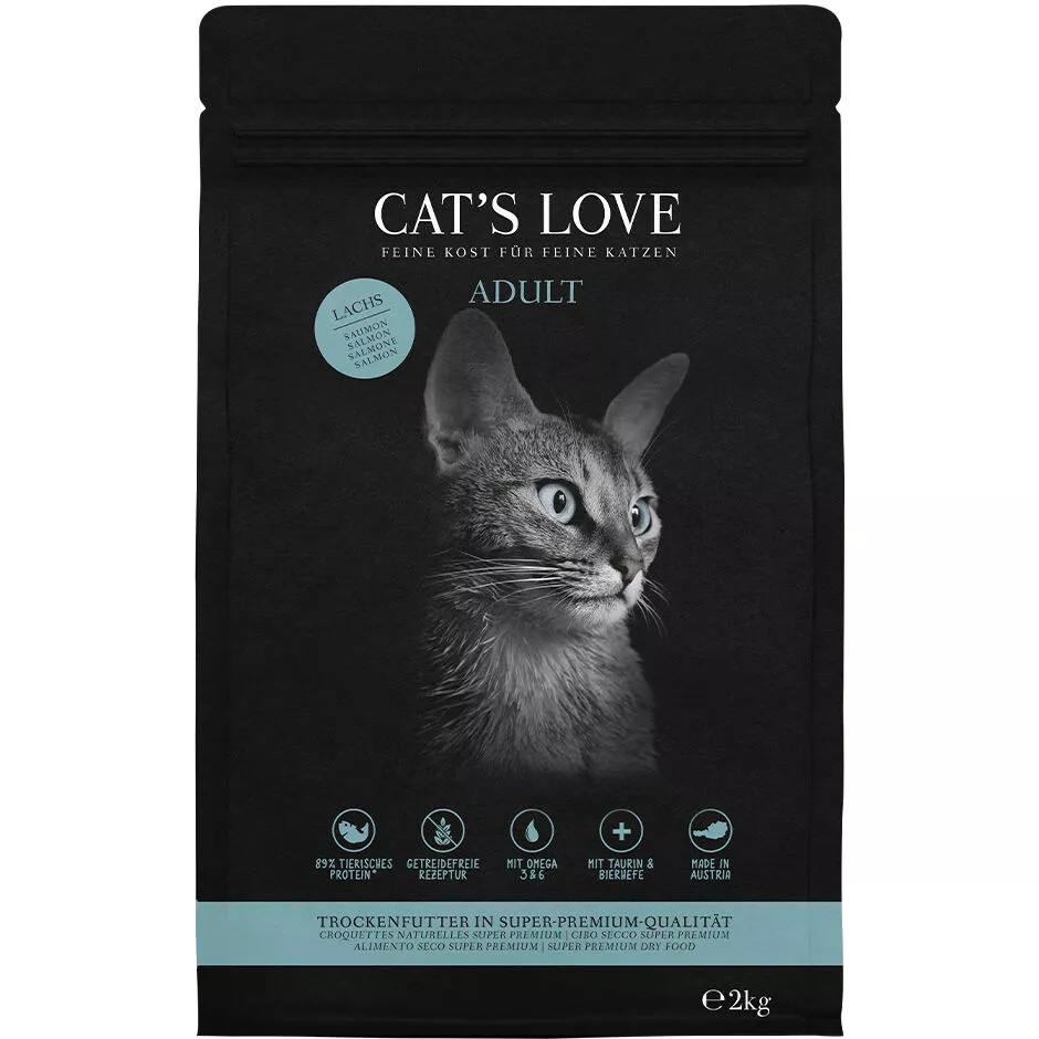 CAT'S LOVE Trockenfutter Lachs