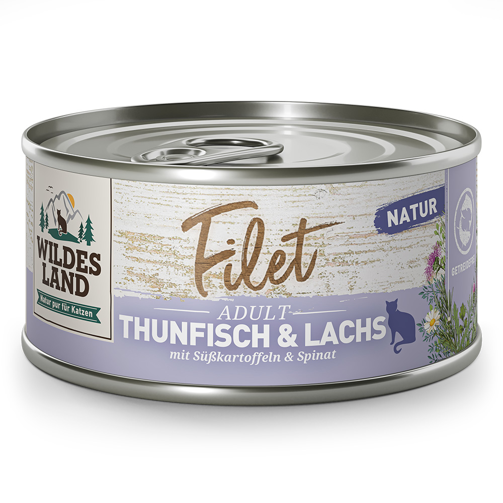 Wildes Land Filet Thunfisch und Lachs