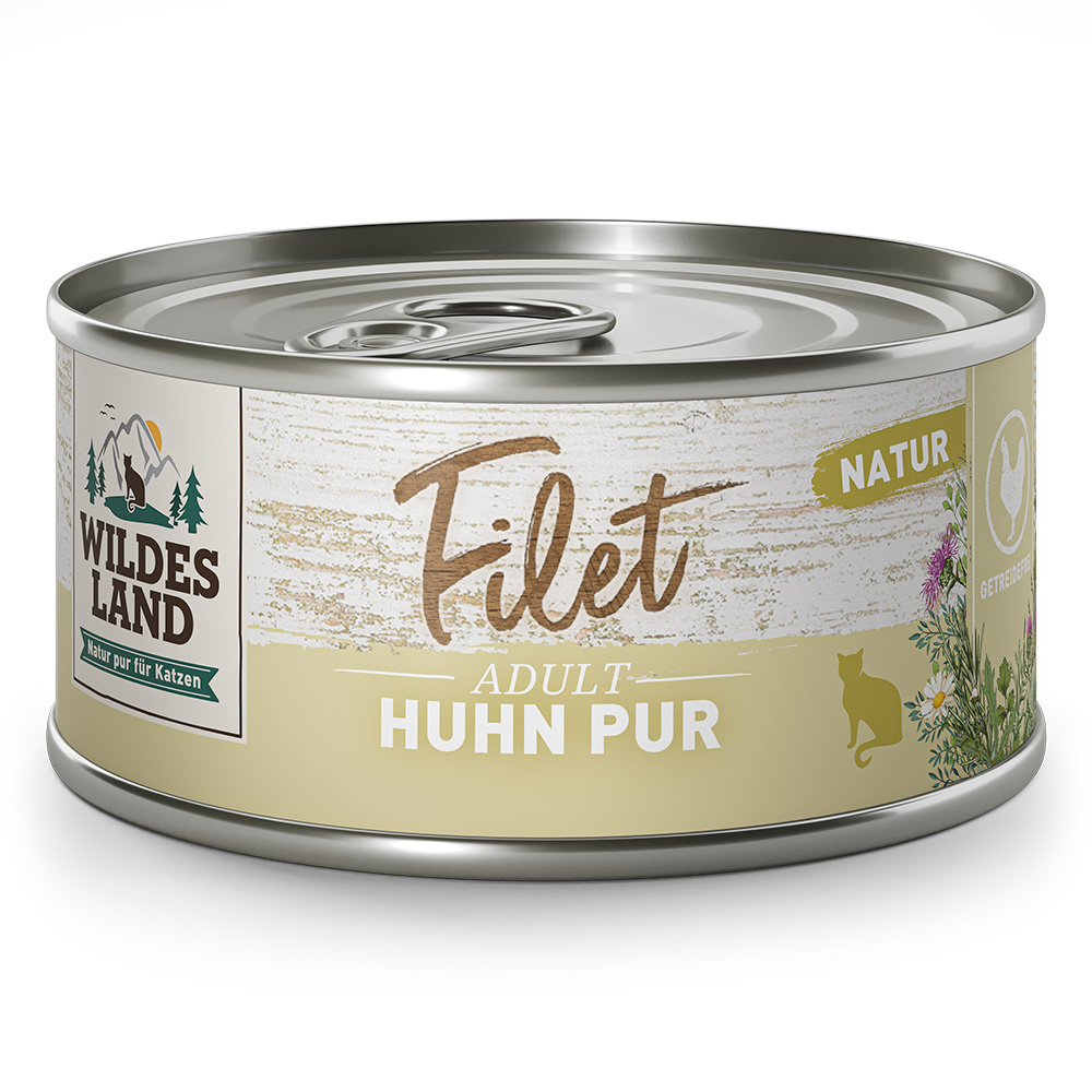 Wildes Land Filet Huhn pur