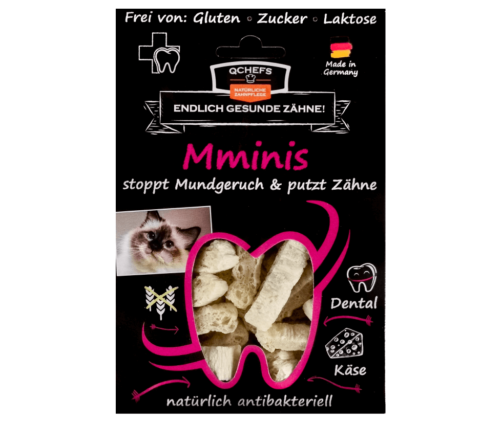 Zahnpflege Mminis Katze