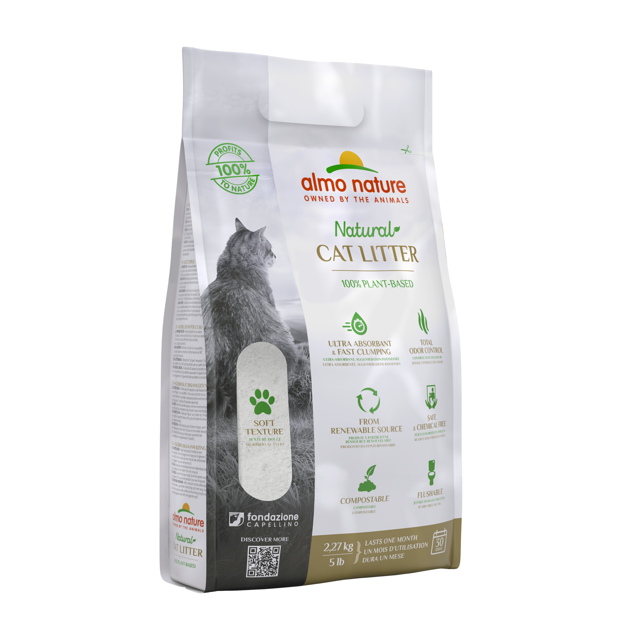 Almo Nature Katzenstreu Soft Texture
