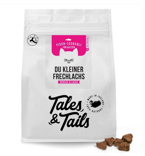 Du kleiner Frechlachs - Leckerli Katze Du kleiner Frechlachs - Leckerli Katze