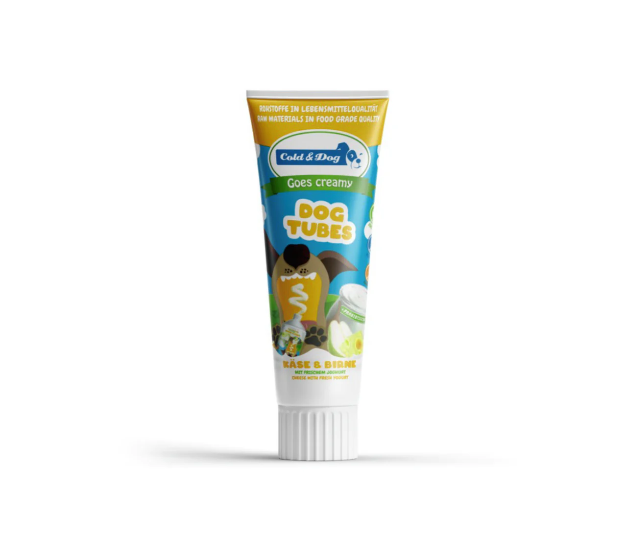 Dog Tubes Joghurt Käse und Birne