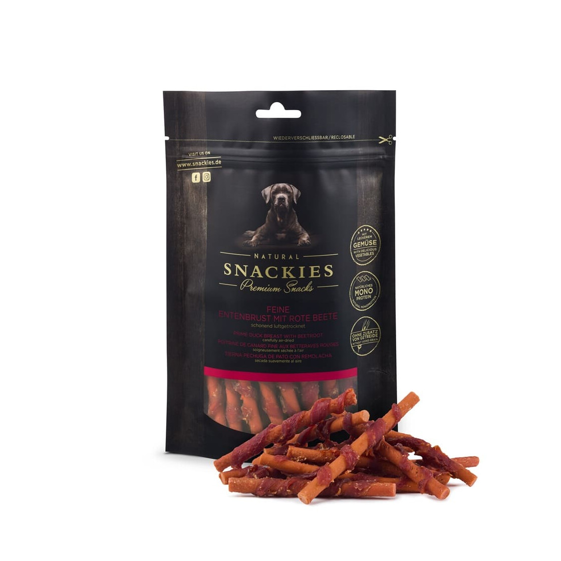 Snackies: Feine Entenbrust mit Rote Beete