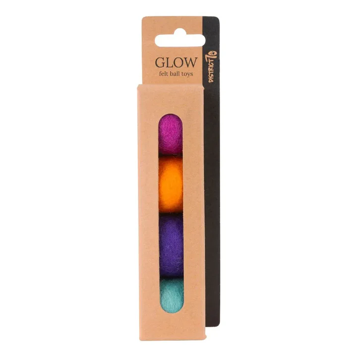 Filzbälle Glow