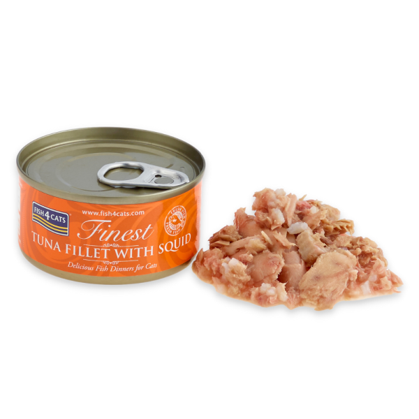 Fish4cats Thunfisch mit Tintenfisch