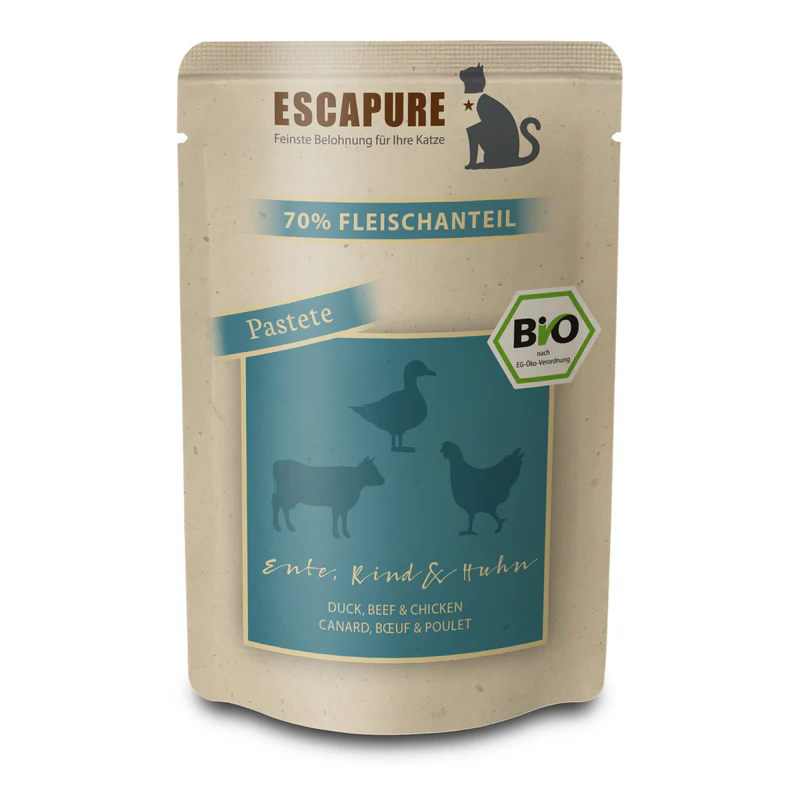Escapure Pastete Ente Rind & Huhn
