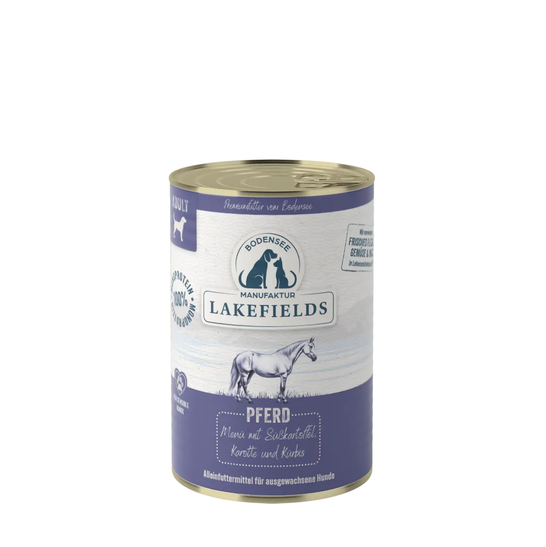 Lakefields Menü Pferd