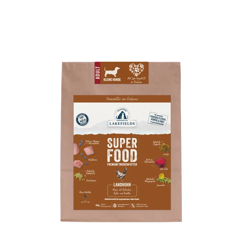 Lakefields Trockenfutter Superfood Huhn