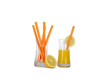 Strohalme Orange