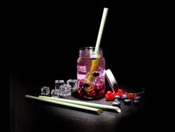 Papierstrohhalm Mint Papierstrohhalm Mint