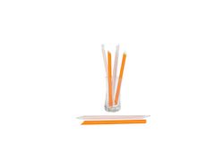 Papierstrohhalm Orange Papierstrohhalm Orange