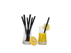 Strohalme Schwarz Strohalme Schwarz