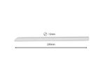 Solid White 12x230mm