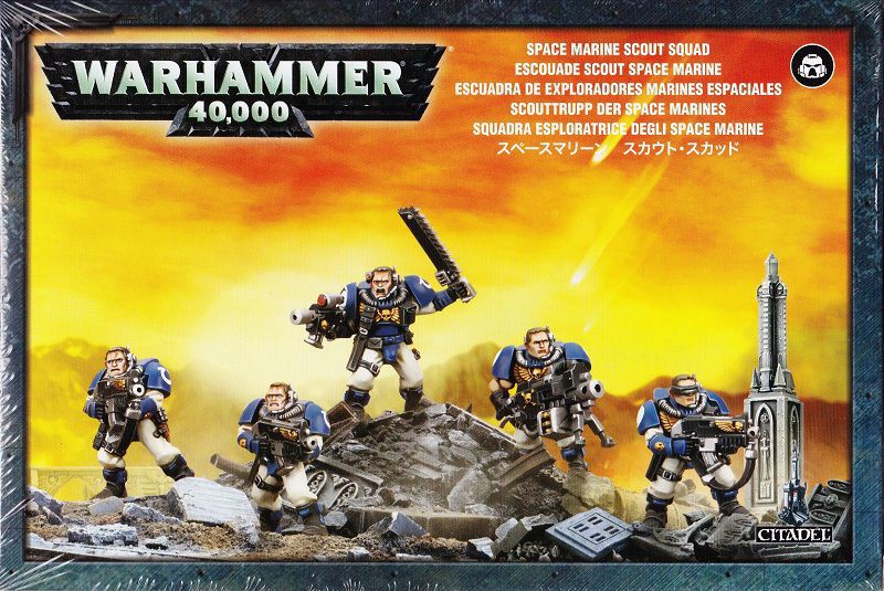 Games Workshop 48-16 Space Marine Scouts