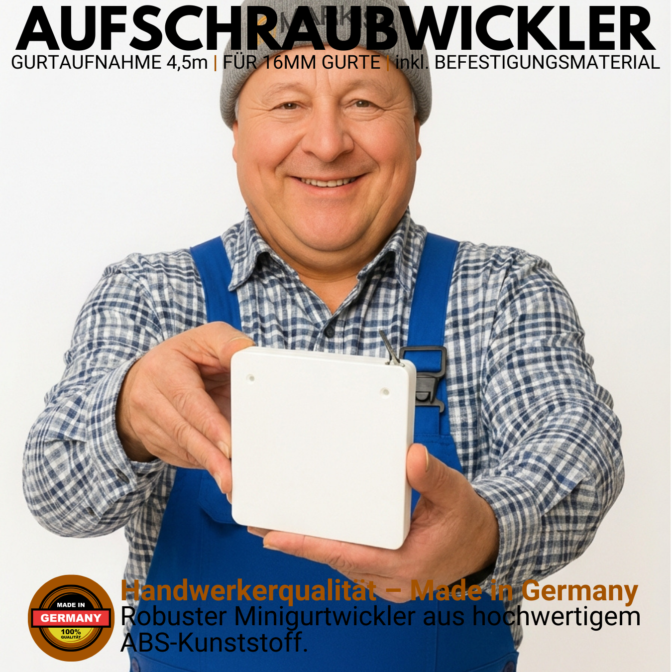 Rolladen Aufschruabwickler