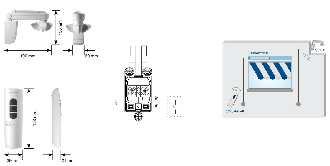 sws441-ii technische zeichnung