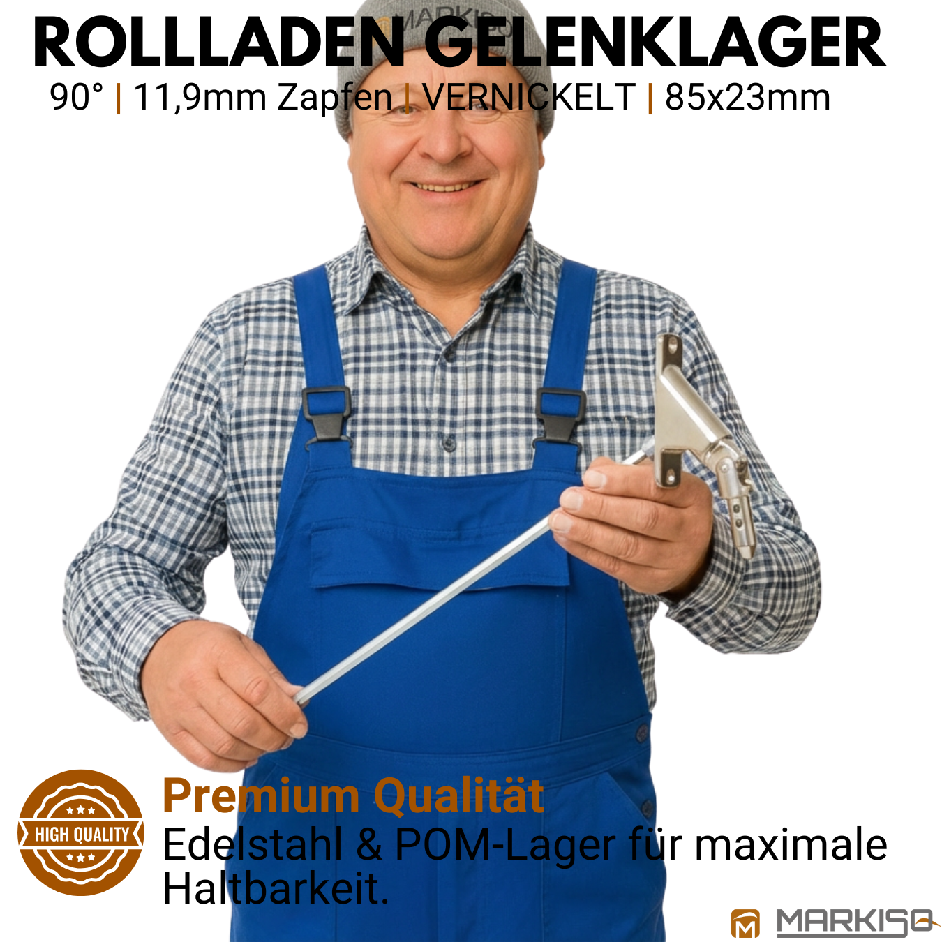 Rolladen Gelenklager 90 Grad